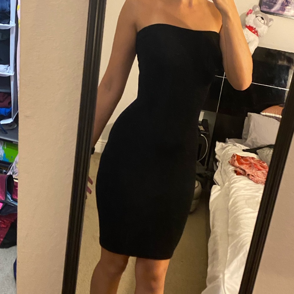 Tube top dress